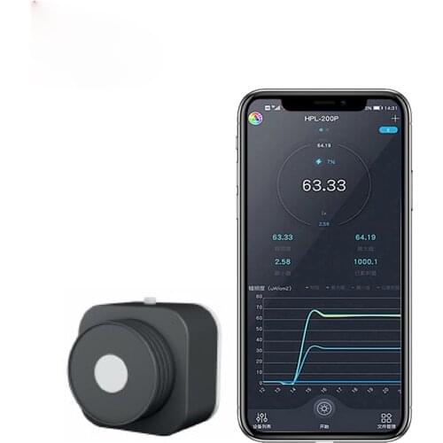 Hopoocolor HPL200P mini spectrometer growing lights tester for Umol/m2/s Ppfd Meter Spectrum Analyzer par test and lux meter