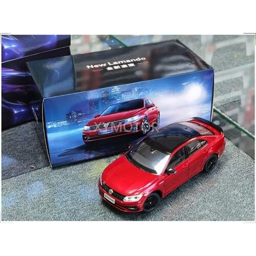 1/18 For Volkswagen Lamando 280TSI DSG 2021 With tailplane Diecast Car Model Kids Gift Collection Display Ornaments