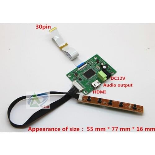 HDMI to EDP Signal Controller Board for Raspberry 10.1"-17.3" LCD EDP Controller Board 30Pin needle laptop LCD controller board
