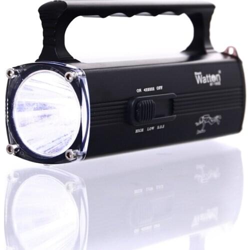 A Professional Underwater Flashlight Watton Wt-118 50-70 mt white light hunting, camping,home, school, Car, hotel, restaurant