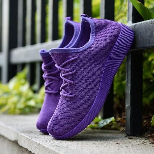 Mesh Breathable Vulcanized Shoes Women Spring Autumn New Round Head Low Heel Lace Design Fashionable Casual Womens Sports Shoes