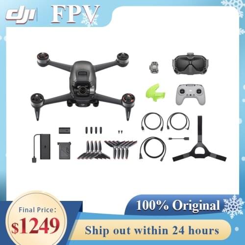 100% Original DJI FPV COMBO 4K/60fps Super-Wide 150° FOV 10km Video Transmission original brand new in stock