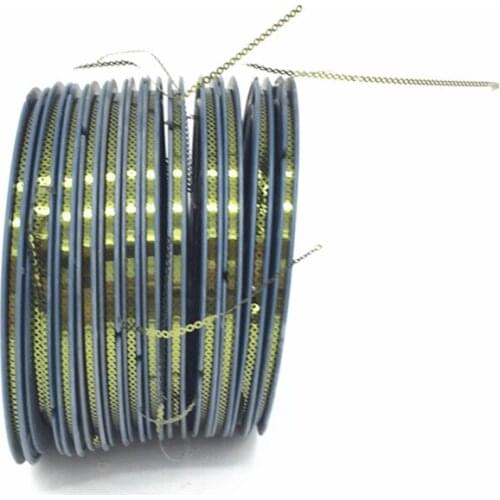 12pcs PET Sequins reel 3mm sequins spangle roll disk reel flat glitter sequins length 95meters per reel for Garments