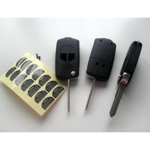 2 Buttons Modified Flip Folding Remote Key Shell Case Fob Cover For Suzuki Swift Fob Key Blank