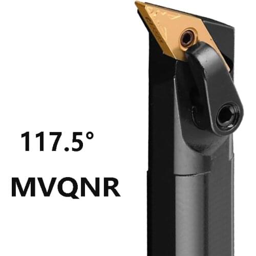 BEYOND MVQNR MVQNL 20mm 25mm Internal Turning Tools Holder use Carbide Inserts VNMG16 Lathe Cutter Shank S20R S25S MVQNR16