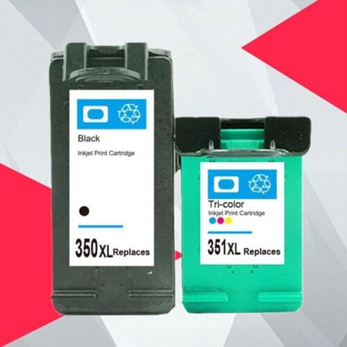 For hp350 350XL 351XL ink cartridge Replacement for HP 350 351 for D4200 D4260 D4263 D4360 J5730 5780 5785 C4380 4480 4580 4270