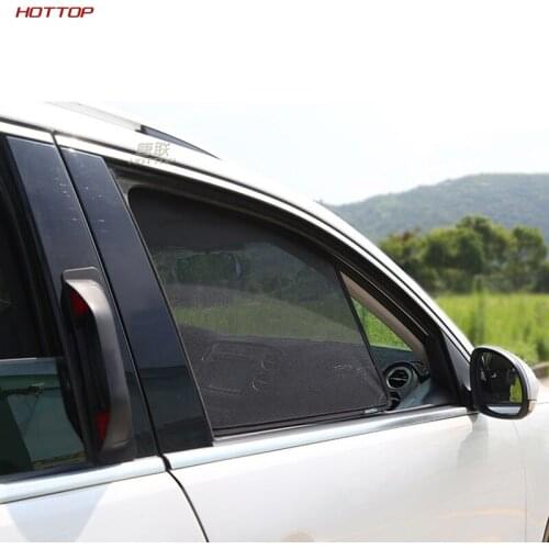 For Toyota Highlander RAV4 corolla CHR Magnetic Car Sun shade Mesh Sunshade Side Window Sun Visor Sunscreen Insulation