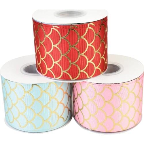 HSDRibbon 75mm 3inch hsd-design custom Pattern on Grosgrain Ribbon