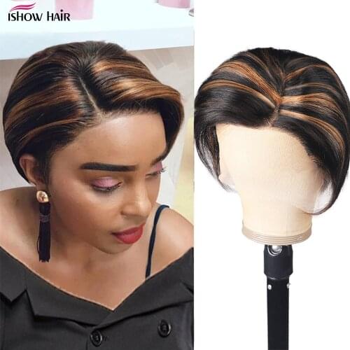 Ishow Hair Colored Wigs