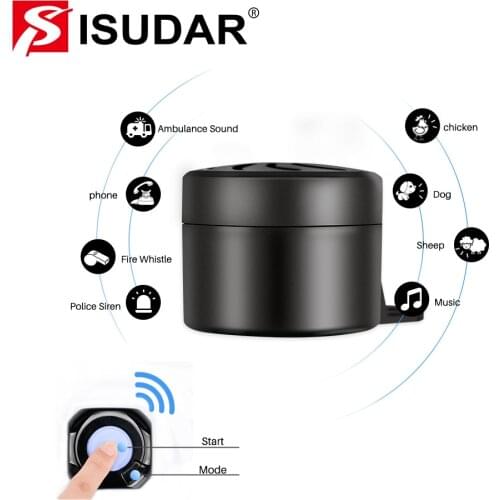 ISUDAR COLOR BELL Car Speaker Wireless Control 13 Kinds Of Ringtones 12V Motorcycle Electric Car Auto Alarm Horn