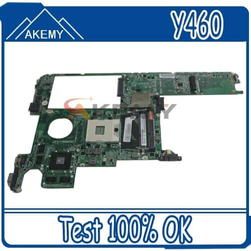 Laptop Motherboard For LENOVO Ideapad Y460 DAKL2BMB8F0 11012868 HM55 216-0772000 DDR3 Mainboard