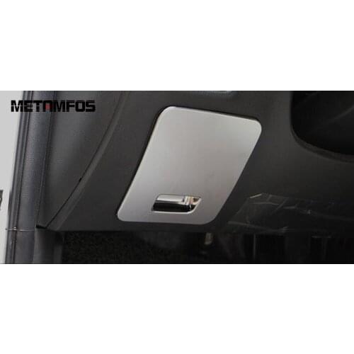 For Hyundai Cantus Creta ix25 2014-2016 2017 Matte Driver Position Glove Storage Box Locker Handle Cover Trim Car Accessories