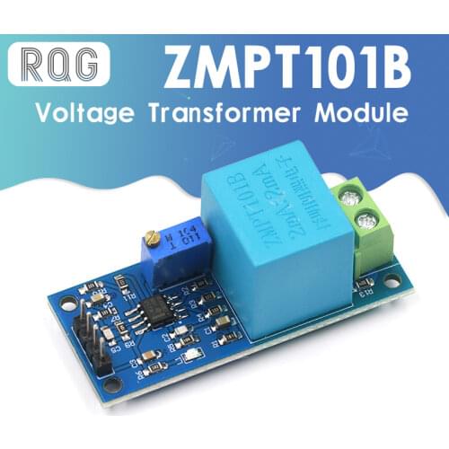 Active Single Phase Voltage Transformer Module AC Output Voltage Sensor Mutual Inductance Amplifier for Arduino Mega ZMPT101B