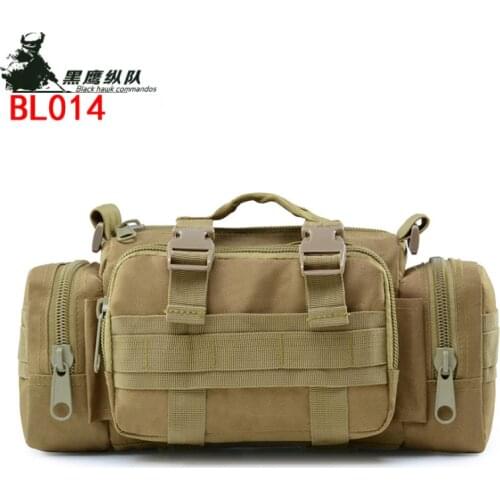 Black magic waist bag upgrade second generation multifunctional outdoor tactical waist bag riding shoulder bag mobile phone bag