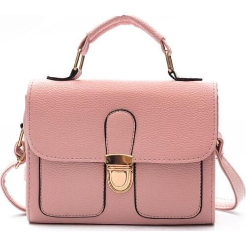 Luxury Designer Women Lock Handbags Female PU Leather Tassel Messenger Bags Ladies Fashion Square Crossbody Shoulder Bag