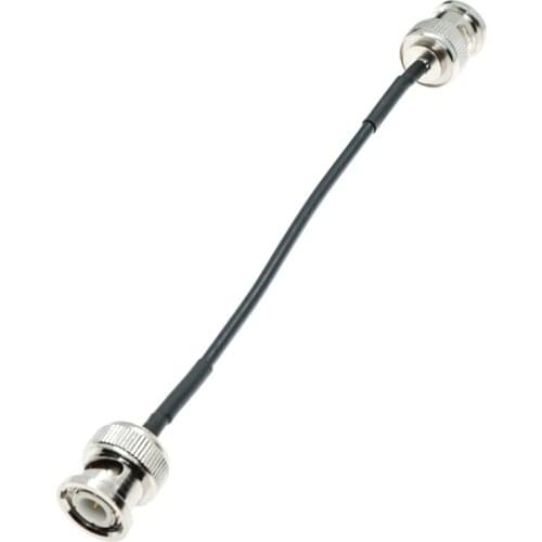 BNC male Q9 to BNC male plug connector crimp jumper pigtail RG174 cable Choose your length