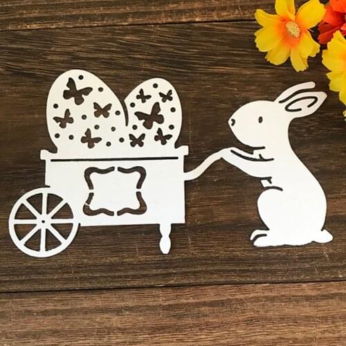 TP Easter Rabbit egg 2021 new metal cutting dies for DIY Scrapbooking stencil Decorative Embossing craft die cuts