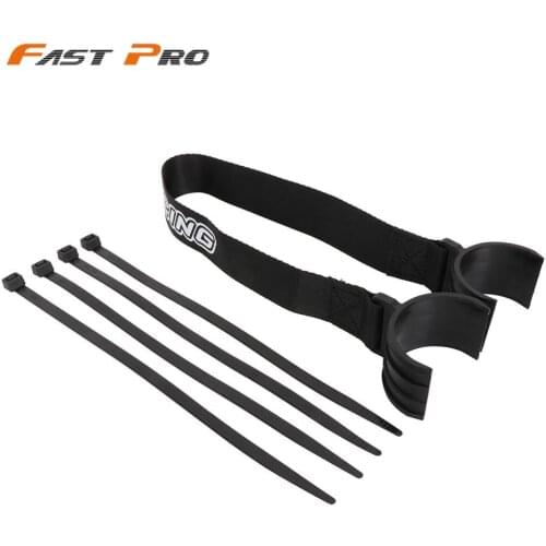 Universal Motorcycle Adjustable Front Rescue Pull Belt Leashes For KTM Yamaha Suzuki Kawasaki Honda Dirt Bike