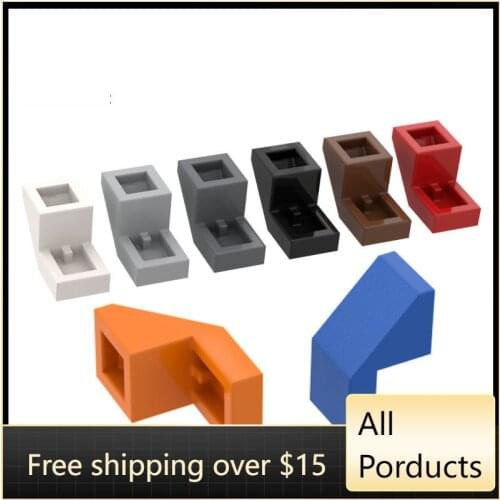 10PCS High-Tech Assemble Particle 28192 1x2 Bevel Non-particle Building Blocks Kit Replaceable Part Toys For Children Gifts