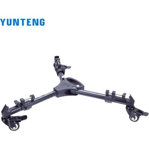 Yunteng 900 Foldable Camera Tripod Dolly Adjustable Legs With Portable Bag