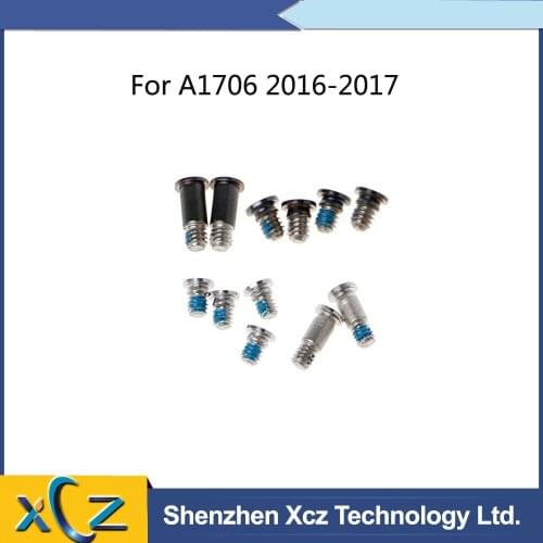 10Sets/Lot NEW A1706 Bottom Case Screws for Macbook Pro Retina 13" A1706 Lower Cover Screws 2016 2017 Year
