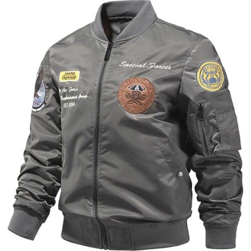 2021 Autumn Winter Top gun Navy MA1 letterman varsity baseball Coat air force flight college tactical military army jacket men