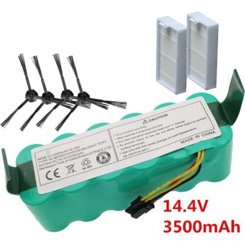 NI-MH 14.4V 3500mAh for panda X500 Battery Battery for Ecovacs Mirror CR120 Vacuum cleaner Dibea X500 X580 X600 battery