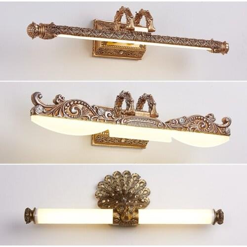 American led mirror front light toilet European style bathroom lamp simple mirror front light makeup lamp LB01143