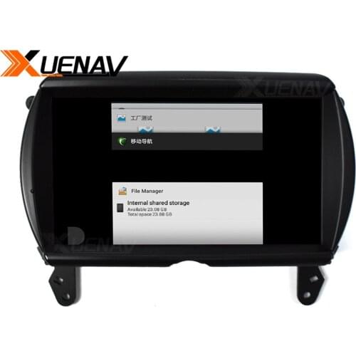 XUENAV 7 inch 4+32G Android System Car GPS Navigation For-BMW Mini 2014+ Car Radio Multimedia Player NBT Wifi FM TV
