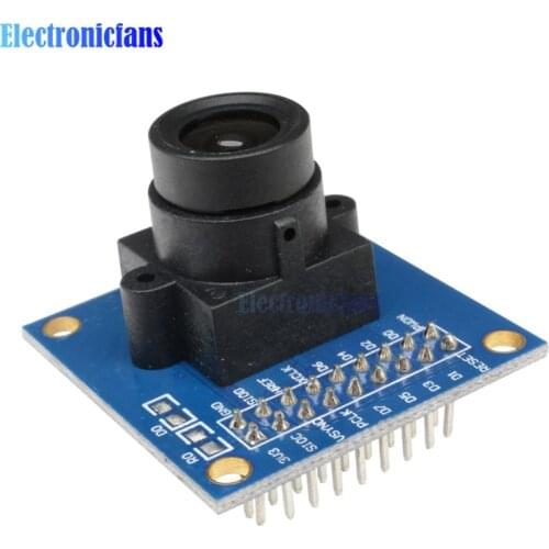Diymore OV7670 camera module OV7670 FIFO Camera Supports VGA CIF auto exposure control display active size 640X480 For Arduino