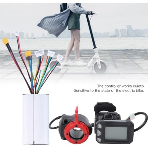 5.5 Inch Carbon Fiber Electric Bicycle Controller Set for Electric Bike Scooter Electric Bicycles Controller Accessories