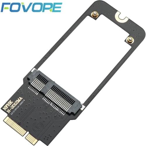 5cm mSATA Drive to SATA Converter For APPLE MACBOOK PRO A1425 ME662 Adapter Card 5cm mSATA SSD 7P+17p Adapter Card