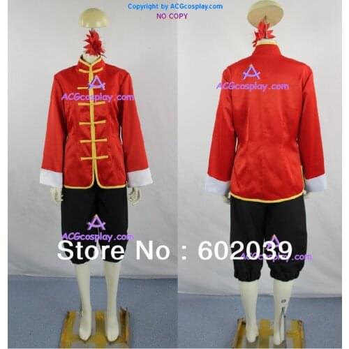 Axis Powers Hetalia China Wang Yao Cosplay Costume include hair ornament ACGcosplay