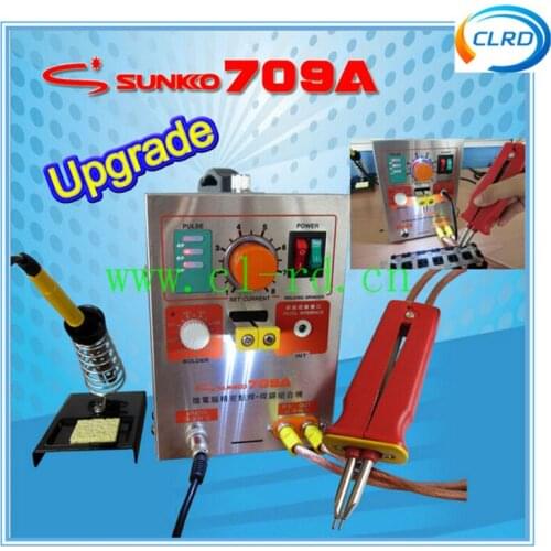 Upgraded 709A 2 in1 1.9KW Battery Spot Welder Welding Machine for Notebook Mobile phone 18650 16340 14500 Battery Pack
