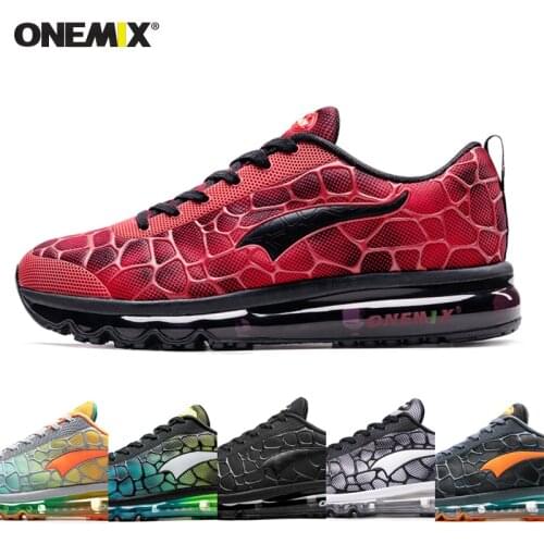 Onemix mens running shoes breathable hommes sport chaussures de course outdoor athletic walking sneakers plus size 35-47 shoes