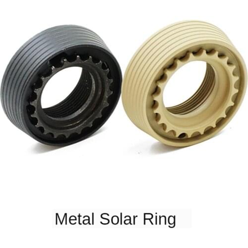 Tactical Airsoft Steel M4 Delta Ring Set for M4/M16 Series Airsoft AEG Tactical Drop-in Rail System Handguard Accessories