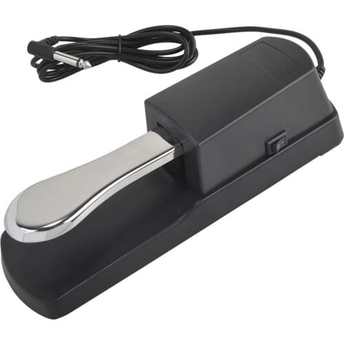 Ammoon Piano Sustain Pedal Keyboard Sustain Damper Pedal for Roland Electric Piano Electronic Organ