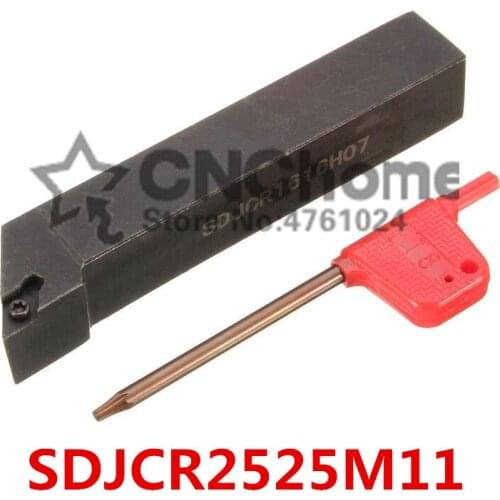 SDJCR2525M11/ SDJCL2525M11 Metal Lathe Cutting Tools Lathe Machine CNC Turning Tools External Turning Tool Holder S-Type SDJCR/L