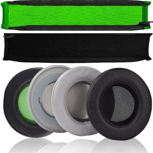 Replacement Earpads Cushion for Razer Kraken Pro V2 Protect Headband Headbeam for Razer Kraken 7.1 V2 / Kraken V2 Headphone
