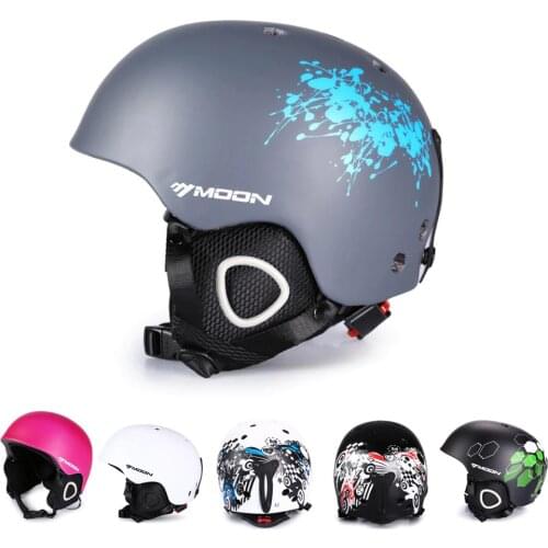 Ultimate Lightweight Ski Helmet Size M/L, Snowboard Helmet for Men Women with Detachable Earmuffs to Regulate Body Tempareture