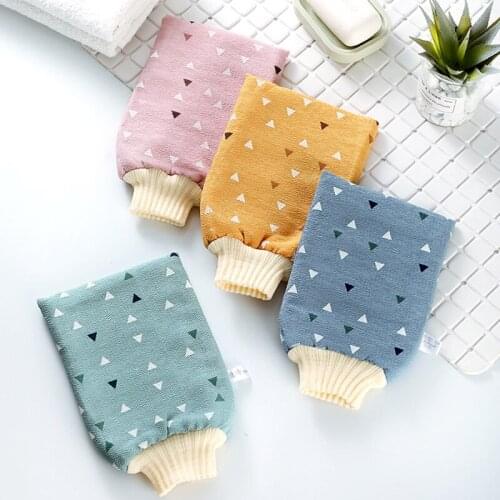 Bath for Peeling Exfoliating Mitt Glove Shower Scrub Gloves Back Rubbing Tool
