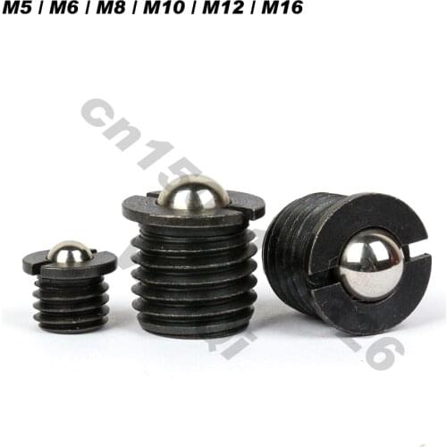 VCN413-ST Spring bolts,flanged ball plungers,black body,M5 M6 M8 M10 M12 M16