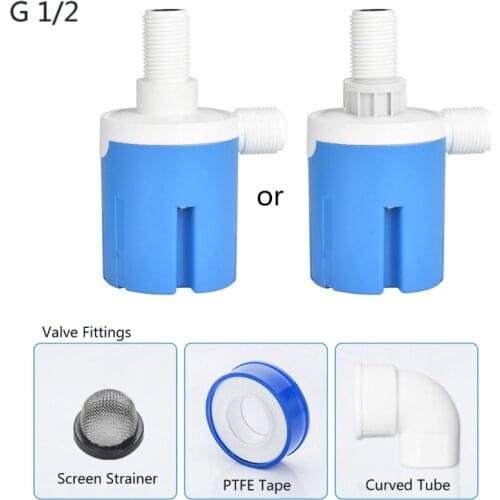 1/2" Automatic Water Float Valve Water Level Control Switch Tank Tower Pool Traditional Floating Ball Valve Fittings
