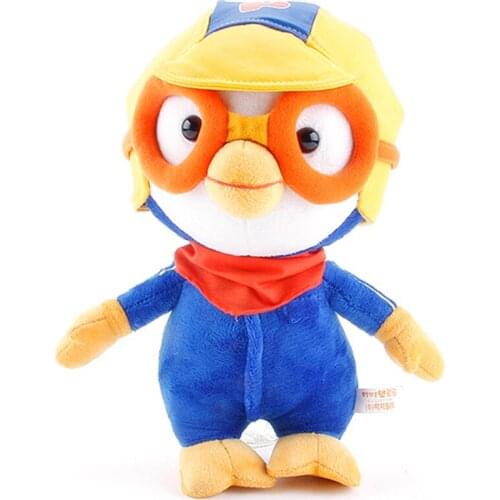 1pcs Korea Little Penguin With Glasses Plush Toys Doll 30cm Penguin Soft Stuffed Animals Toys Plush Doll Toy Children Gifts