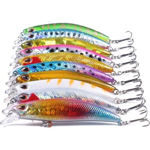 1PC Minnow Wobbler Fishing Lure 6cm 4.5g Jerkbait Perch Pesca Mini Sinking Wobblers Fishing Lures Hard Artificial Bait Fishing