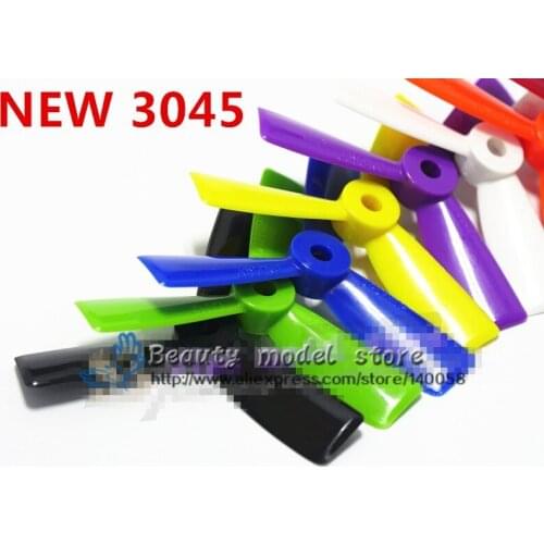 100 pairs Dynamic Balancing T3045BN 3-inch mini multi-rotor 3 blades special propeller for DIY FPV racing mini drone130
