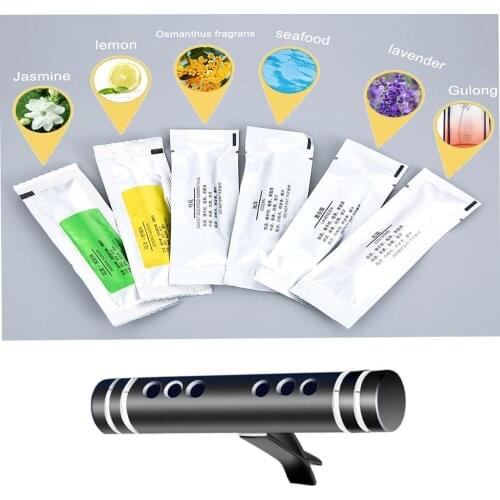 Car Air Freshener Smell Car Air Vent Perfume Flavoring for Auto Interior Car Styling Accessories Air Freshener Conditioner Clip
