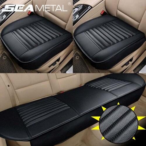 PU Leather Car Seat Cover Interior Protector Seats Cover Mats Automobiles Seat-Cover Cushion Four Seasons Pads Auto Accessories