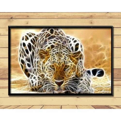 Jaguar Strong And Fast Land Animal (43) Wall Posters Prints Silk Art Painting For Home Wall Bedroom Decor