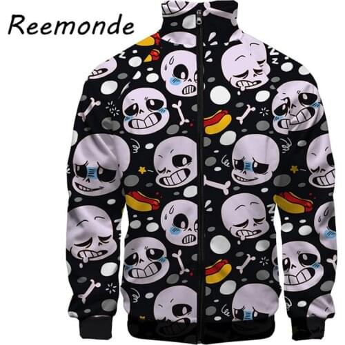 Game Undertale Cosplay Jacket Hoodie Sweatshirt Undertale Sans Chara Frisk Papyrus Costume Clothes Mens Autumn Tops Halloween